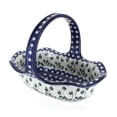 thumbnail image 1 of Blue Rose Polish Pottery Alyce Basket, 1 of 1
