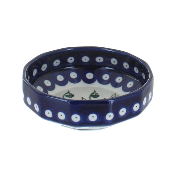 Blue Rose Polish Pottery Alyce Small Angular Bowl