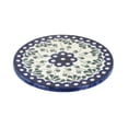 thumbnail image 1 of Blue Rose Polish Pottery Alyce Trivet, 1 of 2