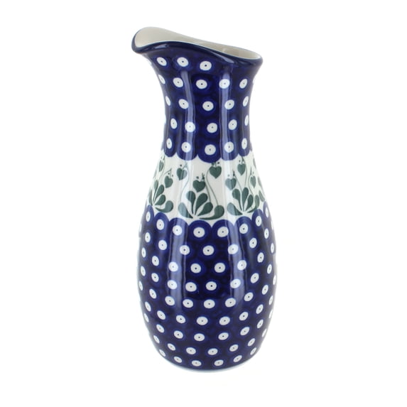 Blue Rose Polish Pottery Alyce Water Carafe