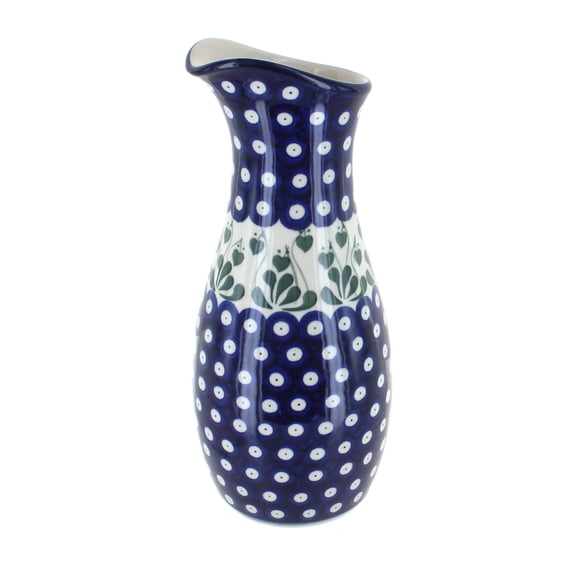 Blue Rose Polish Pottery Alyce Water Carafe