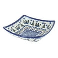 thumbnail image 1 of Blue Rose Polish Pottery Arctic Holidays Square Serving Dish, 1 of 1