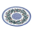 thumbnail image 1 of Blue Rose Polish Pottery Berry Dinner Plate, 1 of 1