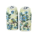 thumbnail image 1 of Blue Rose Polish Pottery Bluebird Garden Salt & Pepper Shakers, 1 of 2