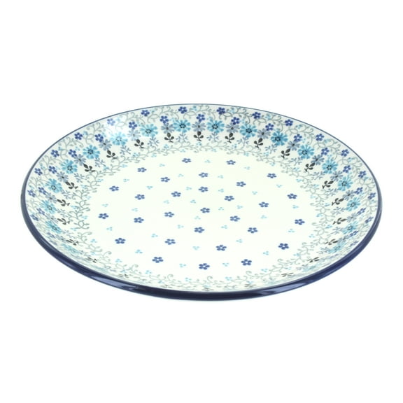 Blue Rose Polish Pottery Celeste Dinner Plate