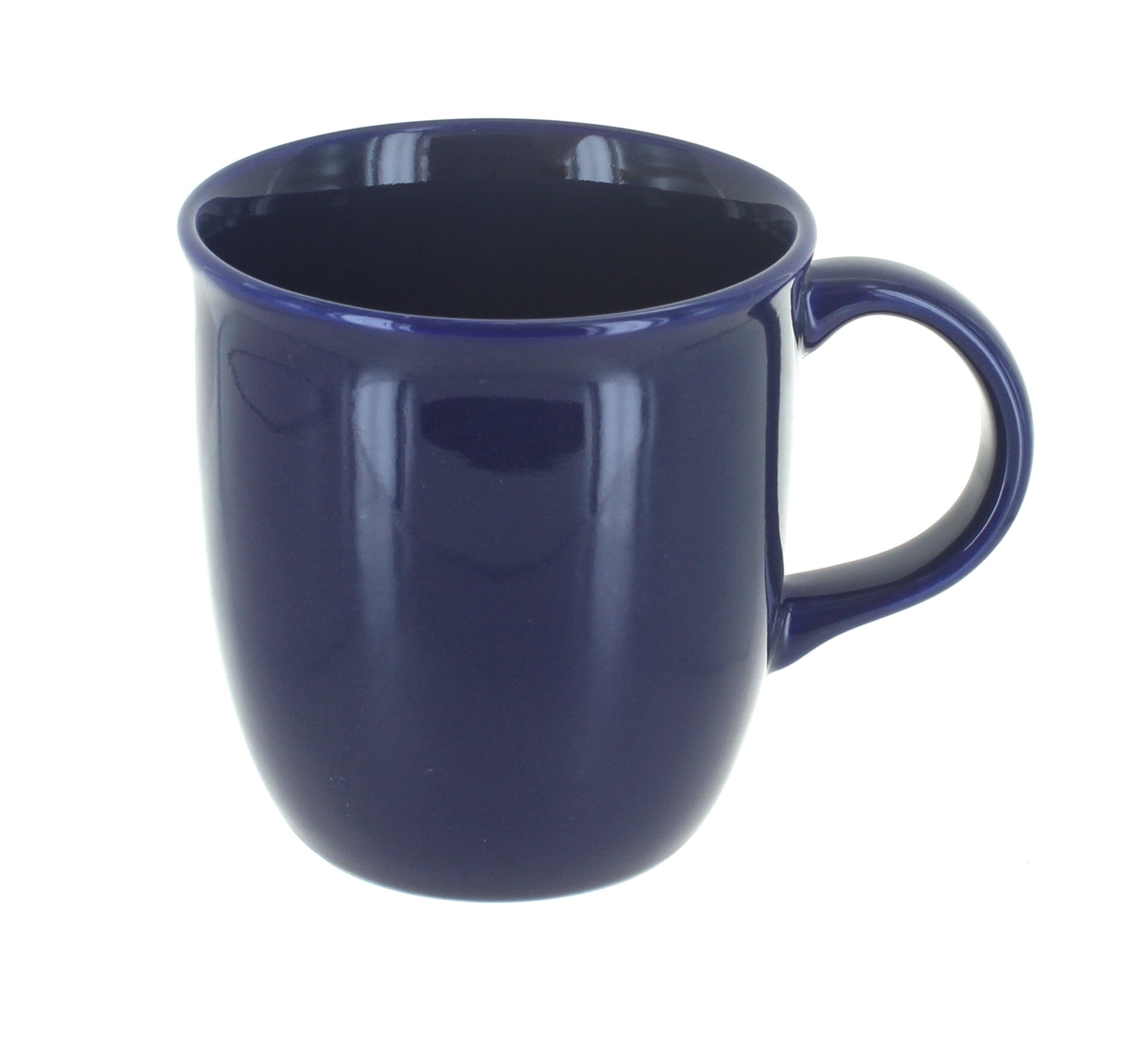 Cobalt Blue Ceramic Microwave Safe Coffee Mug