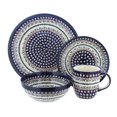 thumbnail image 1 of Blue Rose Polish Pottery Daisy 4 Piece Place Setting - Service for 1, 1 of 2