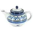 thumbnail image 1 of Blue Rose Polish Pottery Eliza Medium Teapot, 1 of 2