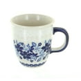 thumbnail image 1 of Blue Rose Polish Pottery Elizabeth Coffee Mug, 1 of 2