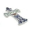 thumbnail image 1 of Blue Rose Polish Pottery Evergreen Cross, 1 of 6