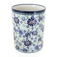 thumbnail image 1 of Blue Rose Polish Pottery Fantasy Utensil Jar, 1 of 2