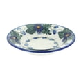 thumbnail image 1 of Blue Rose Polish Pottery Forget Me Not Soup Plate with Rim, 1 of 1