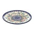 thumbnail image 1 of Blue Rose Polish Pottery Garden of Eden Dessert Plate, 1 of 2