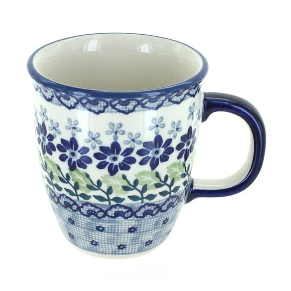 Blue Rose Polish Pottery Hallsey Coffee Mug