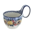 thumbnail image 1 of Ceramika Artystyczna Blue Rose Polish Pottery 845  Soup Mug Harvest Bounty, 1 of 5