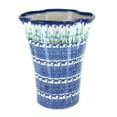 thumbnail image 1 of Blue Rose Polish Pottery Indoor Tabletop Misty Vase, 1 of 2