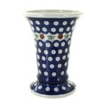 thumbnail image 1 of Blue Rose Polish Pottery Indoor Tabletop Nature Small Vase, 1 of 2
