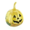 thumbnail image 1 of Blue Rose Polish Pottery Jack O'Lantern Small Pumpkin, 1 of 2