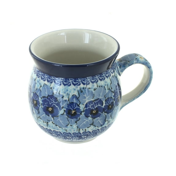 Blue Rose Polish Pottery Joanna Bubble Mug