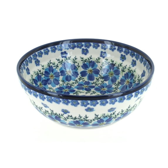 Blue Rose Polish Pottery Kalina Cereal/Soup Bowl