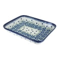 thumbnail image 1 of Blue Rose Polish Pottery Kalina Medium Rectangular Baker, 1 of 2