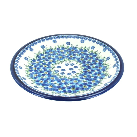Blue Rose Polish Pottery Kalina Small Dinner Plate