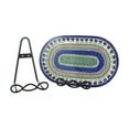 thumbnail image 1 of Blue Rose Polish Pottery Large 8" Loop Design Plate Rack, 1 of 1