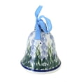 thumbnail image 1 of Blue Rose Polish Pottery Lavender Fields Bell, 1 of 1