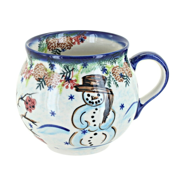 https://i5.walmartimages.com/seo/Blue-Rose-Polish-Pottery-Little-Snowman-Bubble-Mug_28ce3239-0bc3-41cb-a699-96ce48de2778.a4212d7028d64e751afce3957067fac2.jpeg?odnHeight=768&odnWidth=768&odnBg=FFFFFF