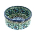 thumbnail image 1 of Blue Rose Polish Pottery Mardi Gras Small Ramekin, 1 of 2