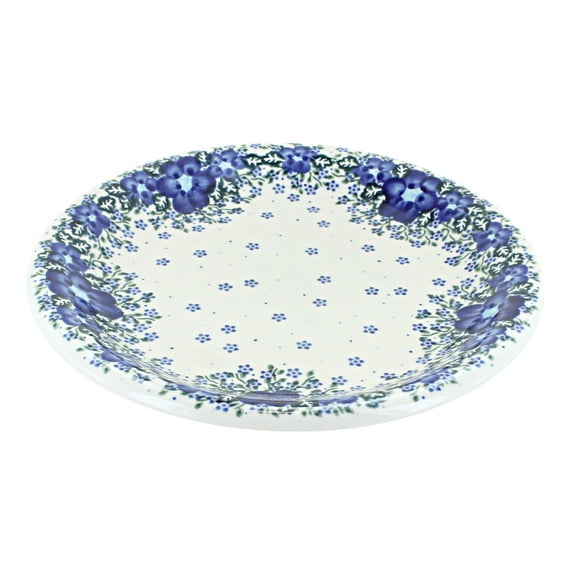 Blue Rose Polish Pottery Melanie Dinner Plate