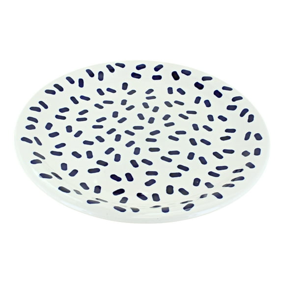 Blue Rose Polish Pottery Molly Dinner Plate