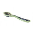 thumbnail image 1 of Blue Rose Polish Pottery Mosaic Flower Sugar Spoon, 1 of 2
