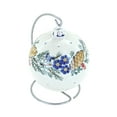 thumbnail image 1 of Blue Rose Polish Pottery Pinecone Christmas Ball, 1 of 1