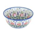 thumbnail image 1 of Blue Rose Polish Pottery Roses Are Red Cereal/Soup Bowl, 1 of 2