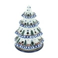 thumbnail image 1 of Blue Rose Polish Pottery Rustic Pines Small Tree Luminary, 1 of 1