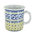 thumbnail image 1 of Blue Rose Polish Pottery Saffron Small Coffee Mug, 1 of 1