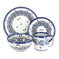 thumbnail image 1 of Blue Rose Polish Pottery Scarlett 16 Piece Dinner Set, 1 of 2