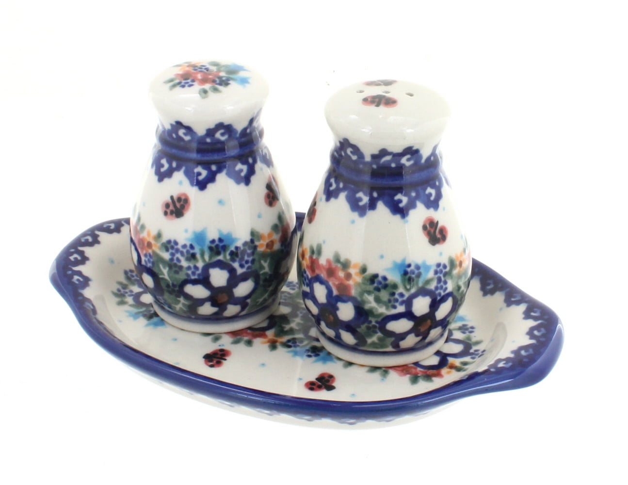 Blue Enamel Salt and Pepper Mill Set – Honeysuckle Rose Boutique