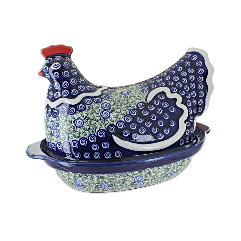 Polish good Pottery Hen