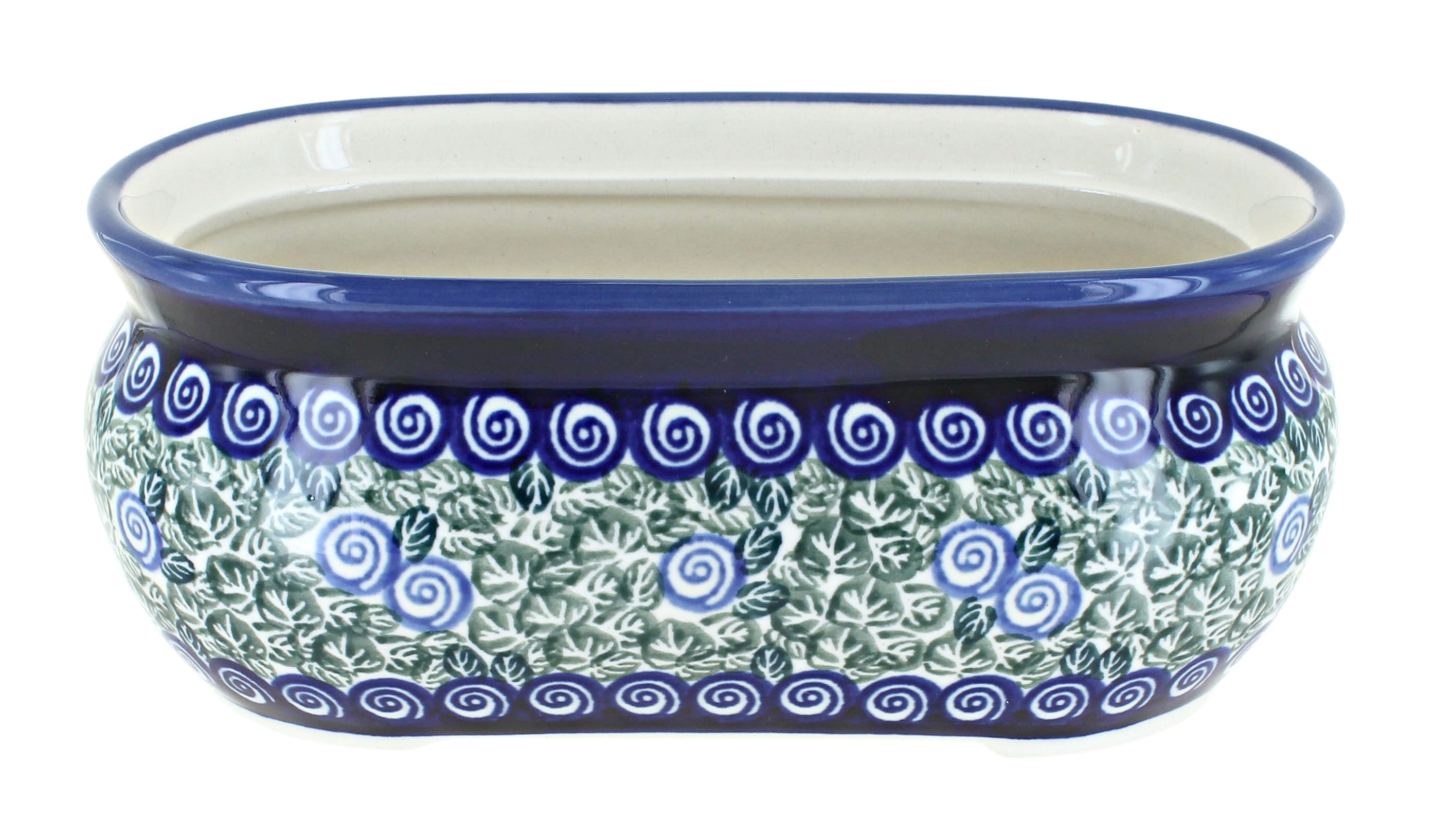 Swirl Ceramic Planter main image 1