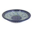 thumbnail image 1 of Blue Rose Polish Pottery Seaside Swirl Soup Plate, 1 of 2