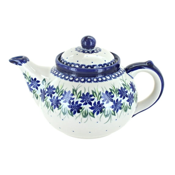 Blue Rose Polish Pottery Sierra Teapot