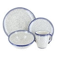 thumbnail image 1 of Blue Rose Polish Pottery Small Dots 4 Piece Place Setting - Service for 1, 1 of 2
