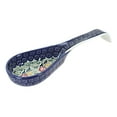 thumbnail image 1 of Blue Rose Polish Pottery Spring Beauty Large Spoon Rest, 1 of 1