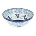 thumbnail image 1 of Blue Rose Polish Pottery Summer Fun Cereal/Soup Bowl, 1 of 2