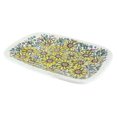 thumbnail image 1 of Blue Rose Polish Pottery Sunflower Maze Large Rectangular Serving Platter, 1 of 2