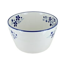 Blue Rose Polish Pottery Susanna Medium Deep Serving Bowl