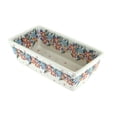 thumbnail image 1 of Blue Rose Polish Pottery Tara Small Loaf Baker, 1 of 2