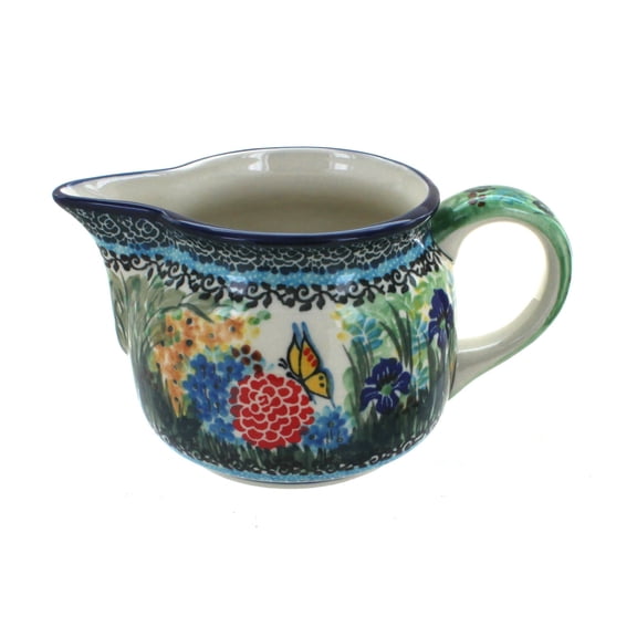 Blue Rose Polish Pottery Teresa Small Pitcher